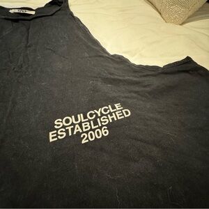 SoulCycle Classic Black Tee